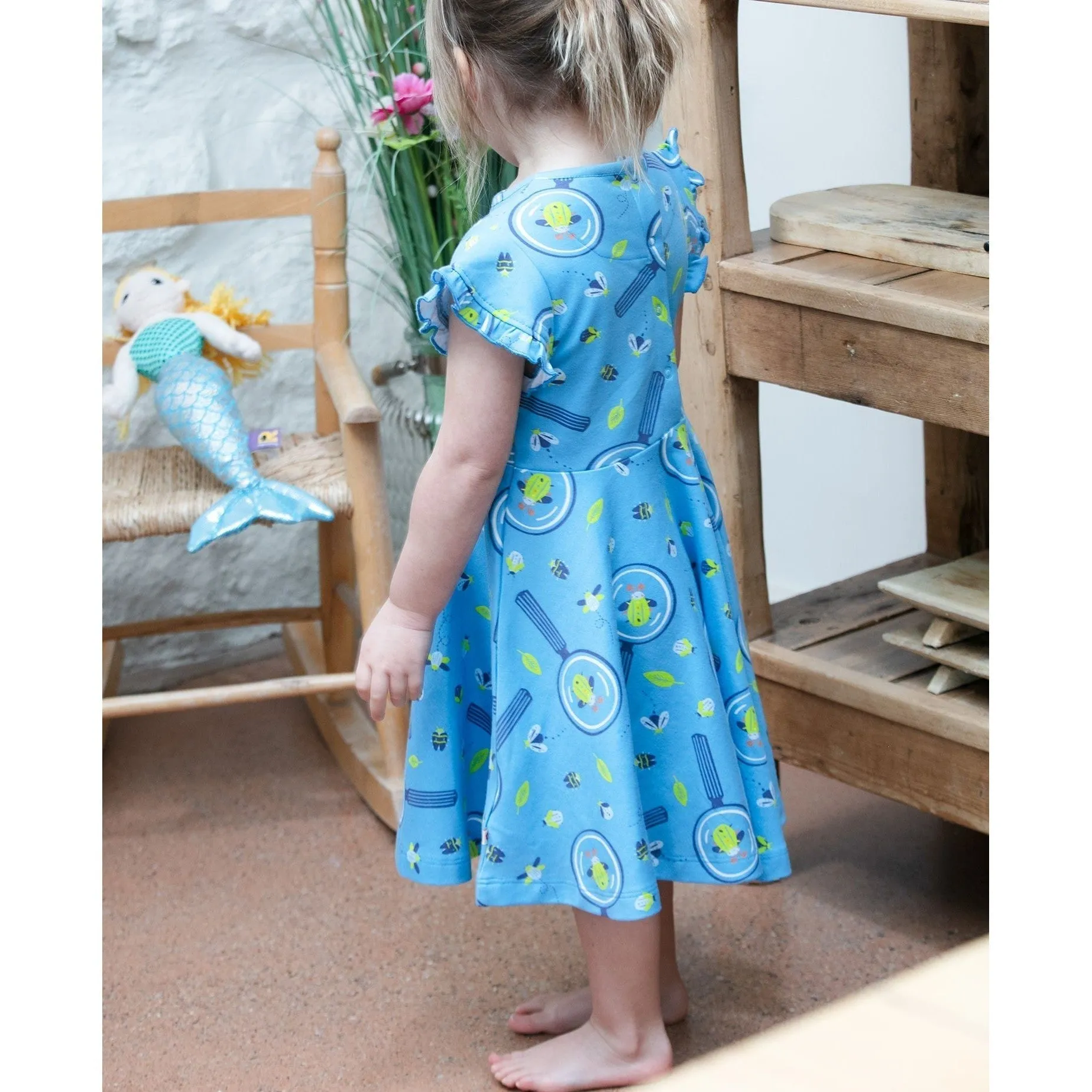 Bug Explorer Skater Dress - 1 Left Size 2-3 years