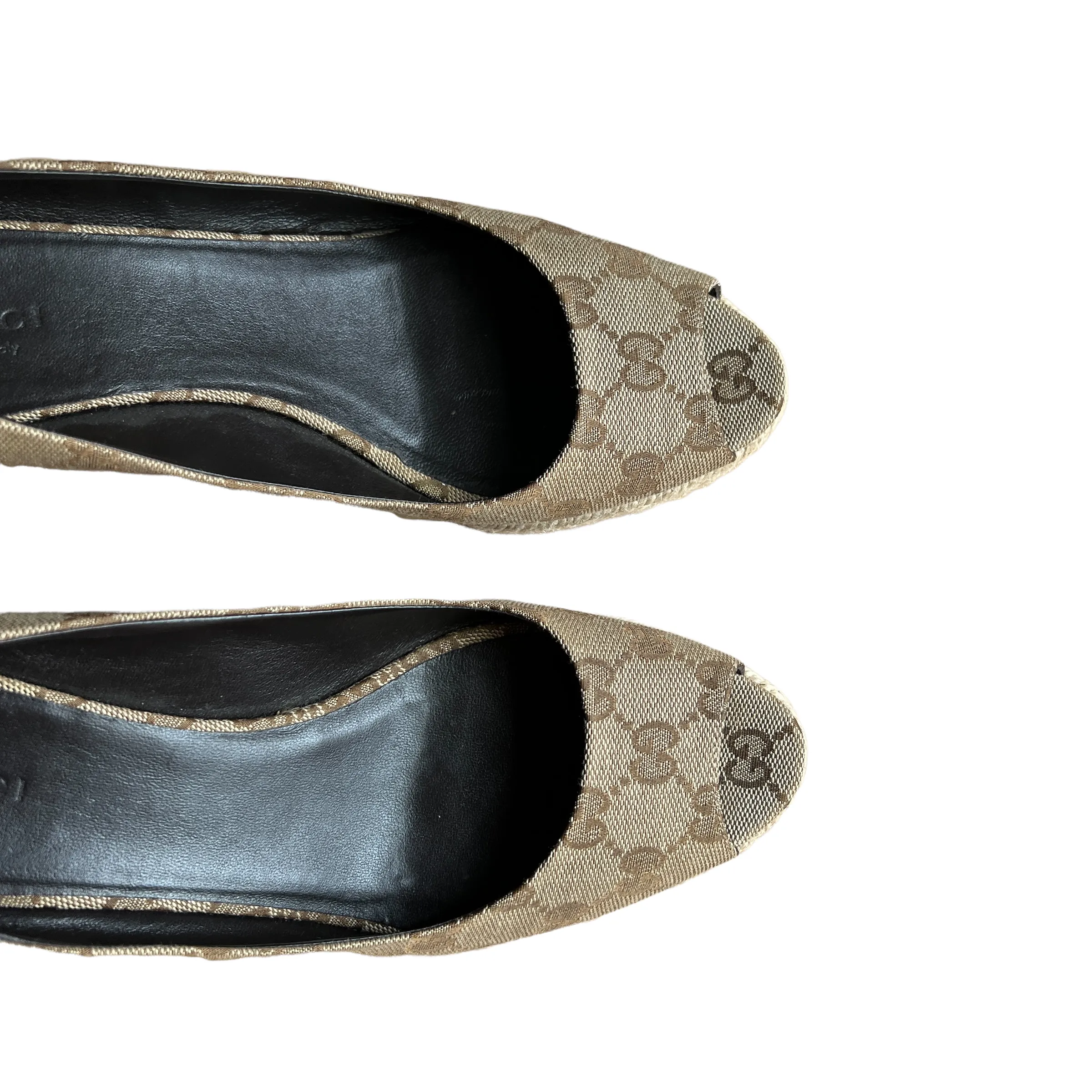 Canvas Wedges - 9.5