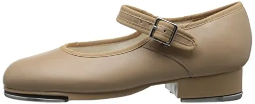 Capezio girls 3800 Tap Shoe mary jane flats, Black Patent, 12 Wide Little Kid US