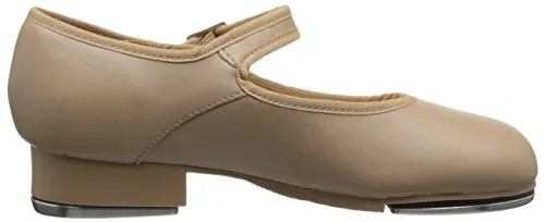 Capezio girls 3800 Tap Shoe mary jane flats, Black Patent, 12 Wide Little Kid US