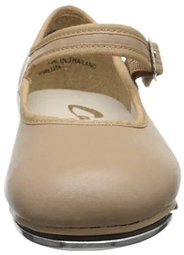 Capezio girls 3800 Tap Shoe mary jane flats, Black Patent, 12 Wide Little Kid US