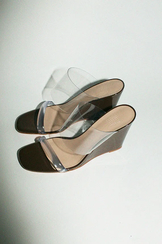 Carob Olympia Wedge