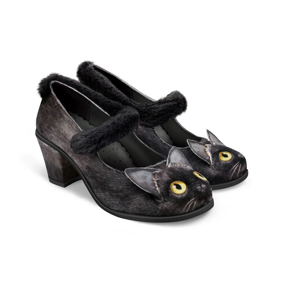 Chocolaticas® CHAT NOIR Women's Mary Jane Pump
