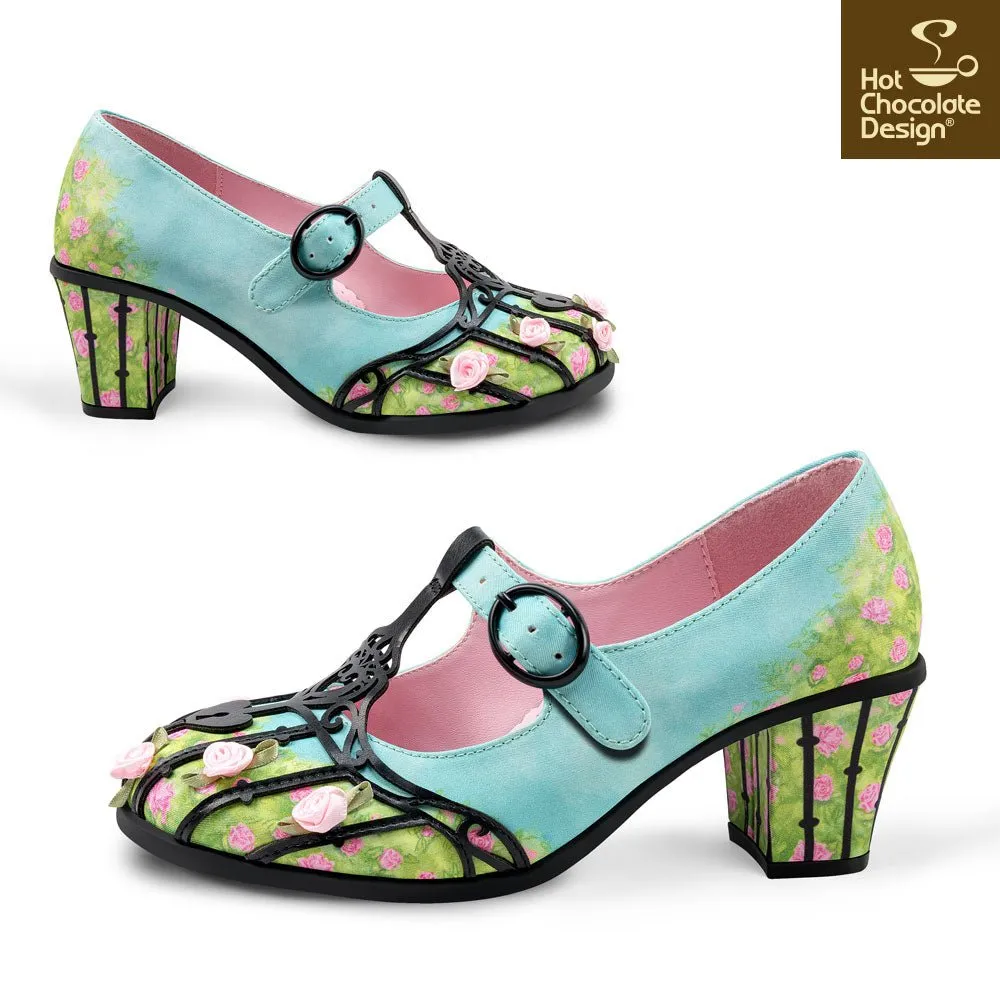 Chocolaticas® SECRET GARDEN Women's Mary Jane Pump