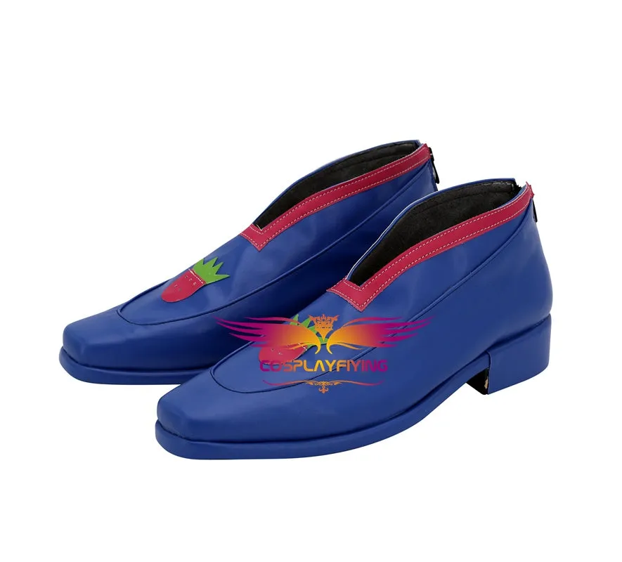 Comics Anime JoJo's Bizarre Adventure Pannacotta Fugo Cosplay Shoes Boots Custom Made for Adult Men and Women Halloween Carnival