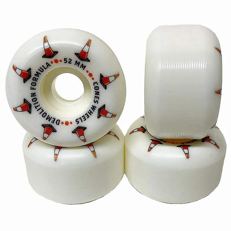 Cones Wheels Repeaters 52mm 99a Demolition Formula Skateboard Wheels 4pk