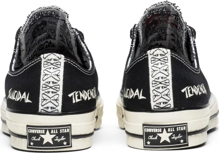 Converse Suicidal Tendencies x Chuck 70 OX Black White Sneakers
