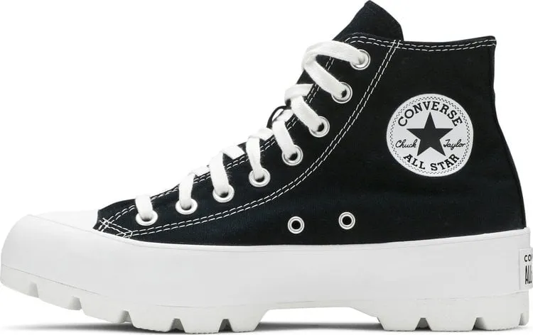 Converse Wmns Chuck Taylor All Star High Lugged Black Sneakers