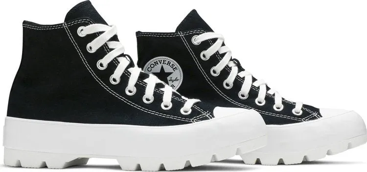 Converse Wmns Chuck Taylor All Star High Lugged Black Sneakers