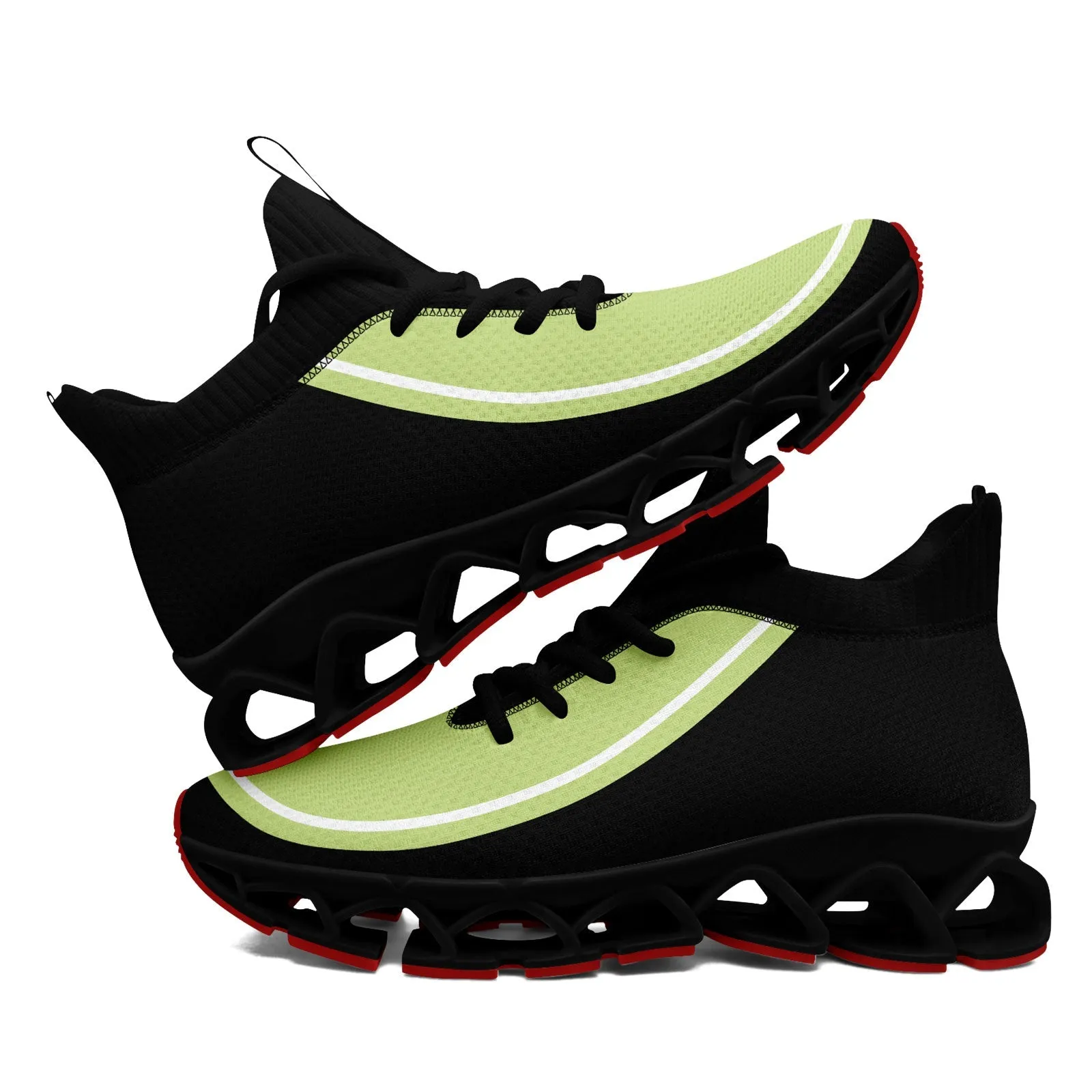 Corporate Gifts,Custom Black Green Maxsoul Shoes Personalized Sneaker FN030XD-D020388-19