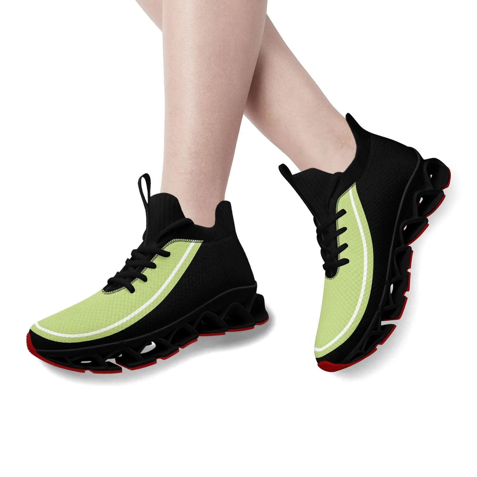 Corporate Gifts,Custom Black Green Maxsoul Shoes Personalized Sneaker FN030XD-D020388-19