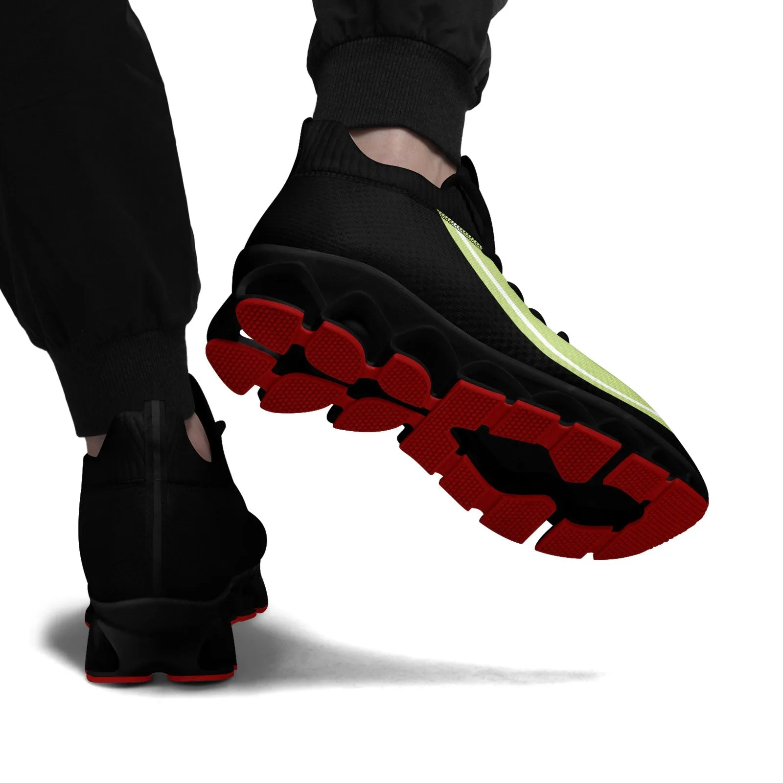 Corporate Gifts,Custom Black Green Maxsoul Shoes Personalized Sneaker FN030XD-D020388-19