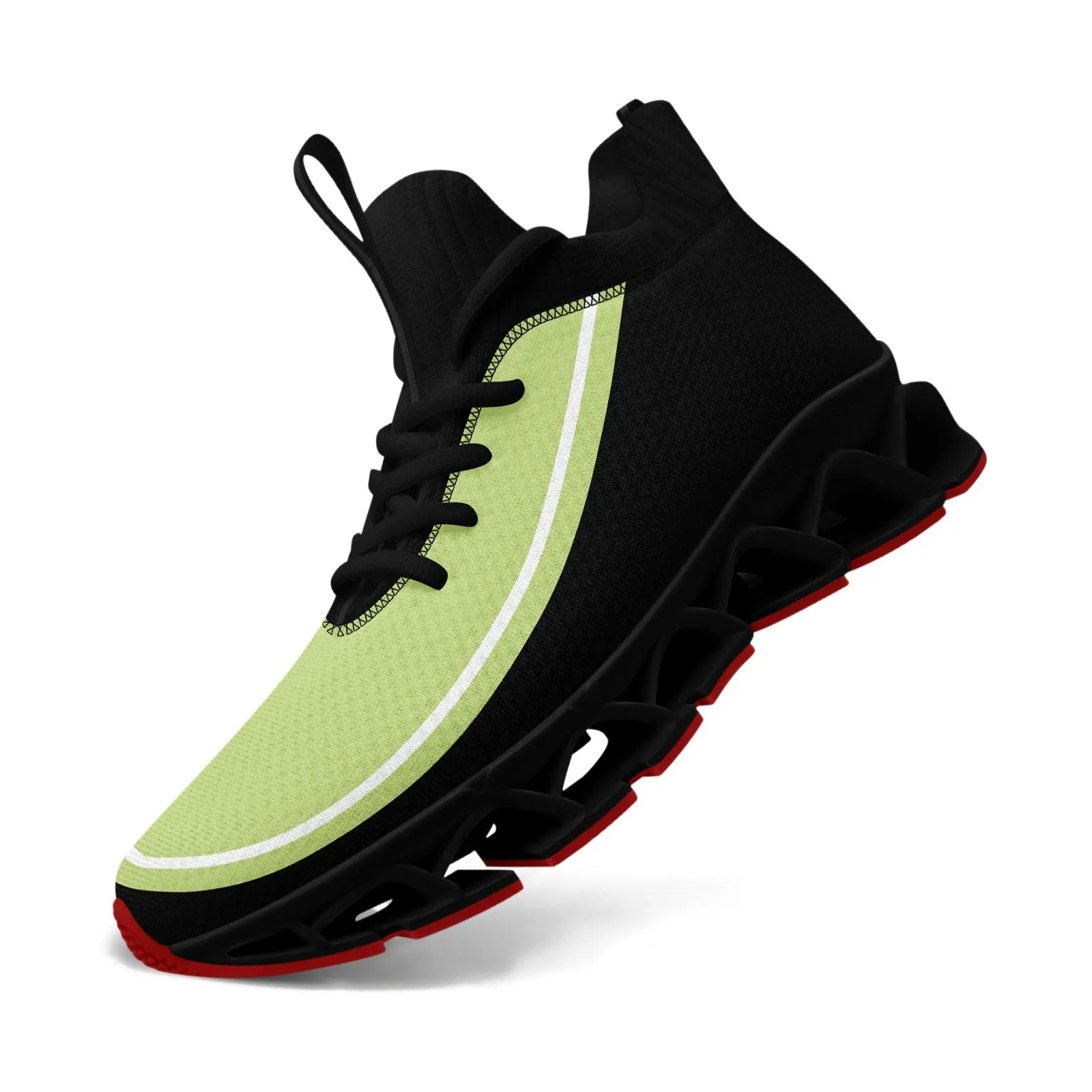 Corporate Gifts,Custom Black Green Maxsoul Shoes Personalized Sneaker FN030XD-D020388-19