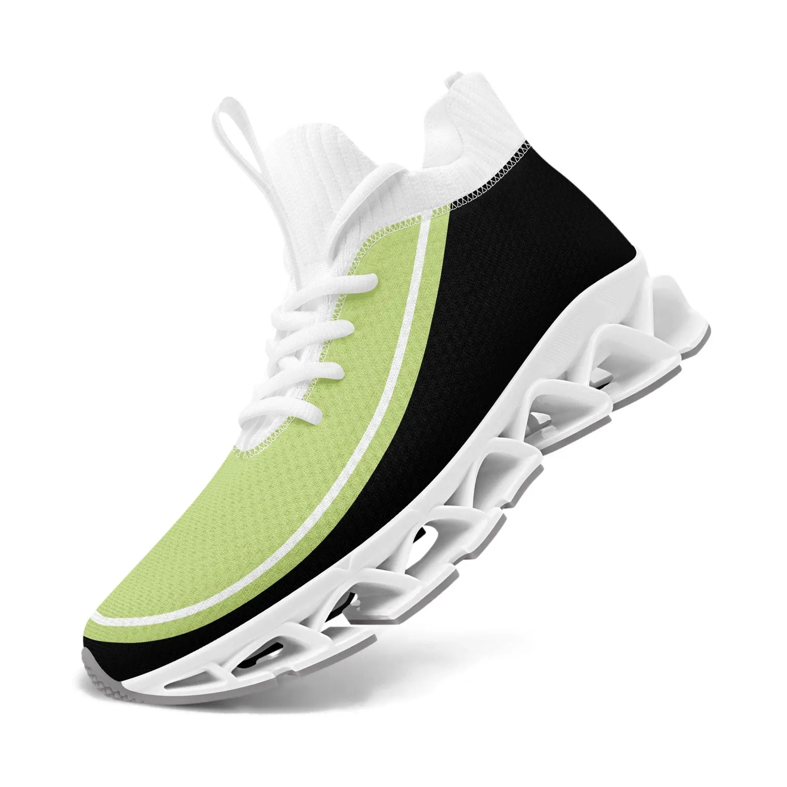Corporate Gifts,Custom Black Green Maxsoul Shoes Personalized Sneaker FN030XD-D020388-19