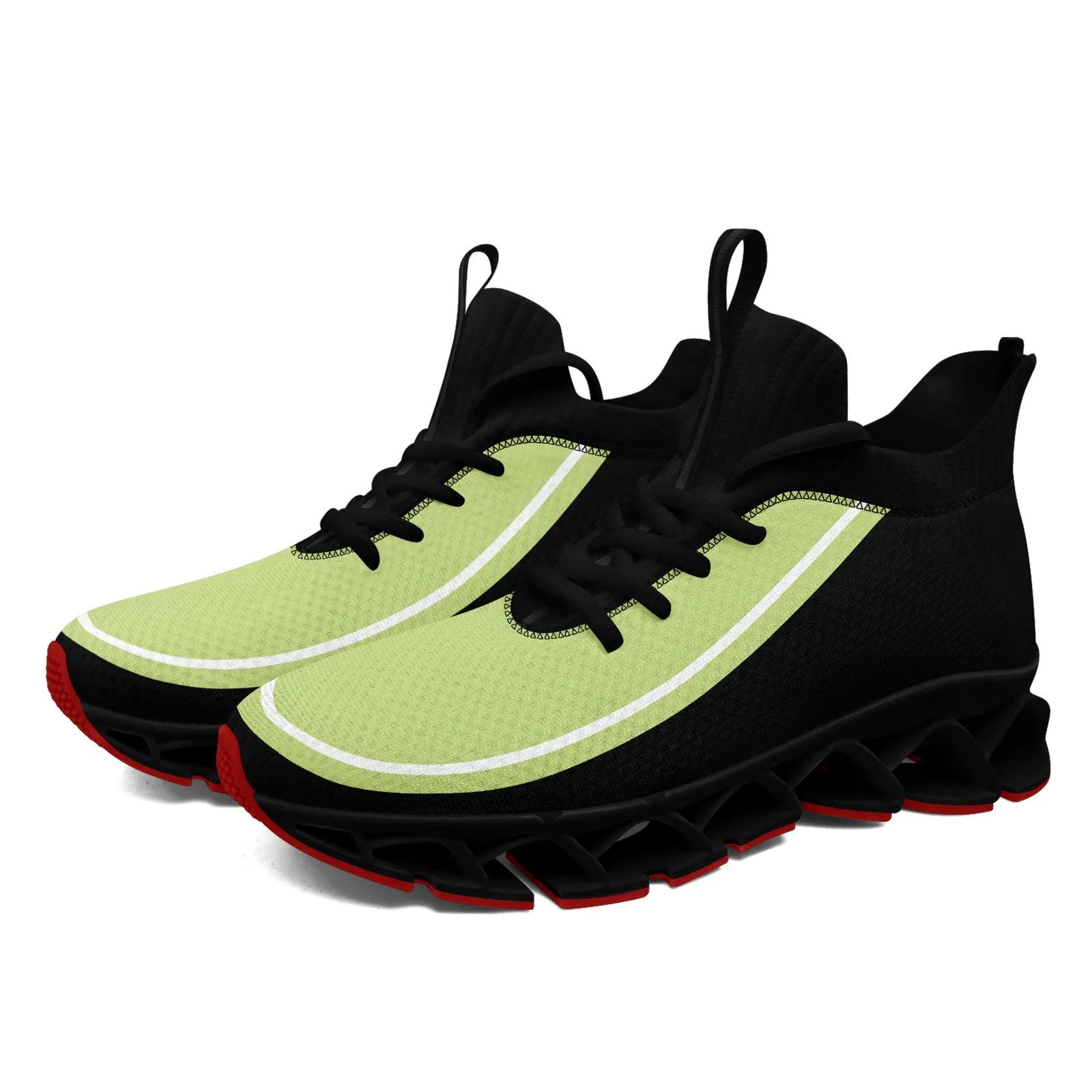 Corporate Gifts,Custom Black Green Maxsoul Shoes Personalized Sneaker FN030XD-D020388-19