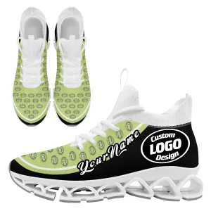 Corporate Gifts,Custom Black Green Maxsoul Shoes Personalized Sneaker FN030XD-D020388-19