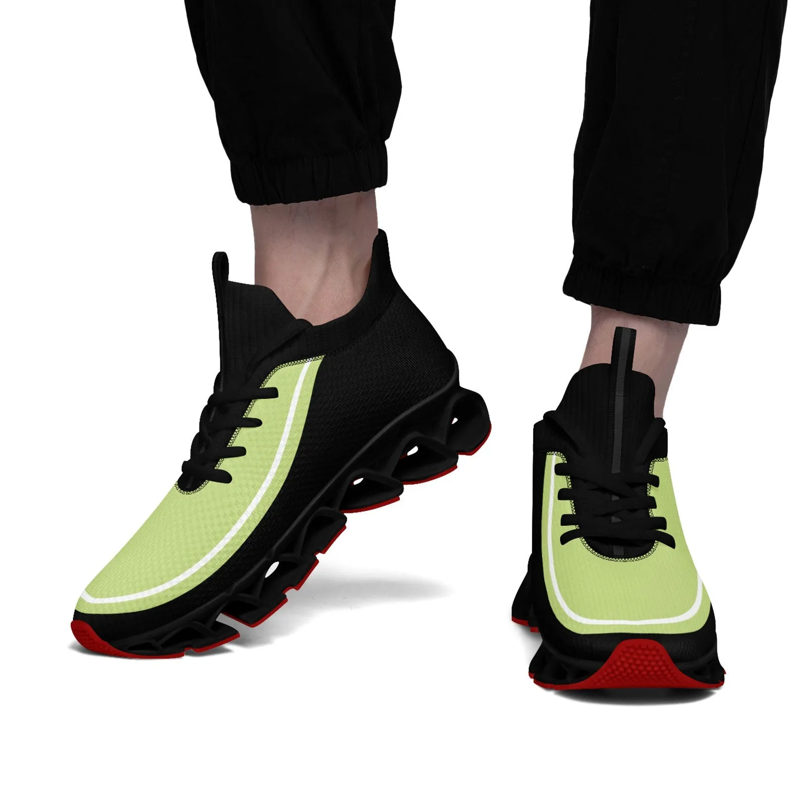 Corporate Gifts,Custom Black Green Maxsoul Shoes Personalized Sneaker FN030XD-D020388-19