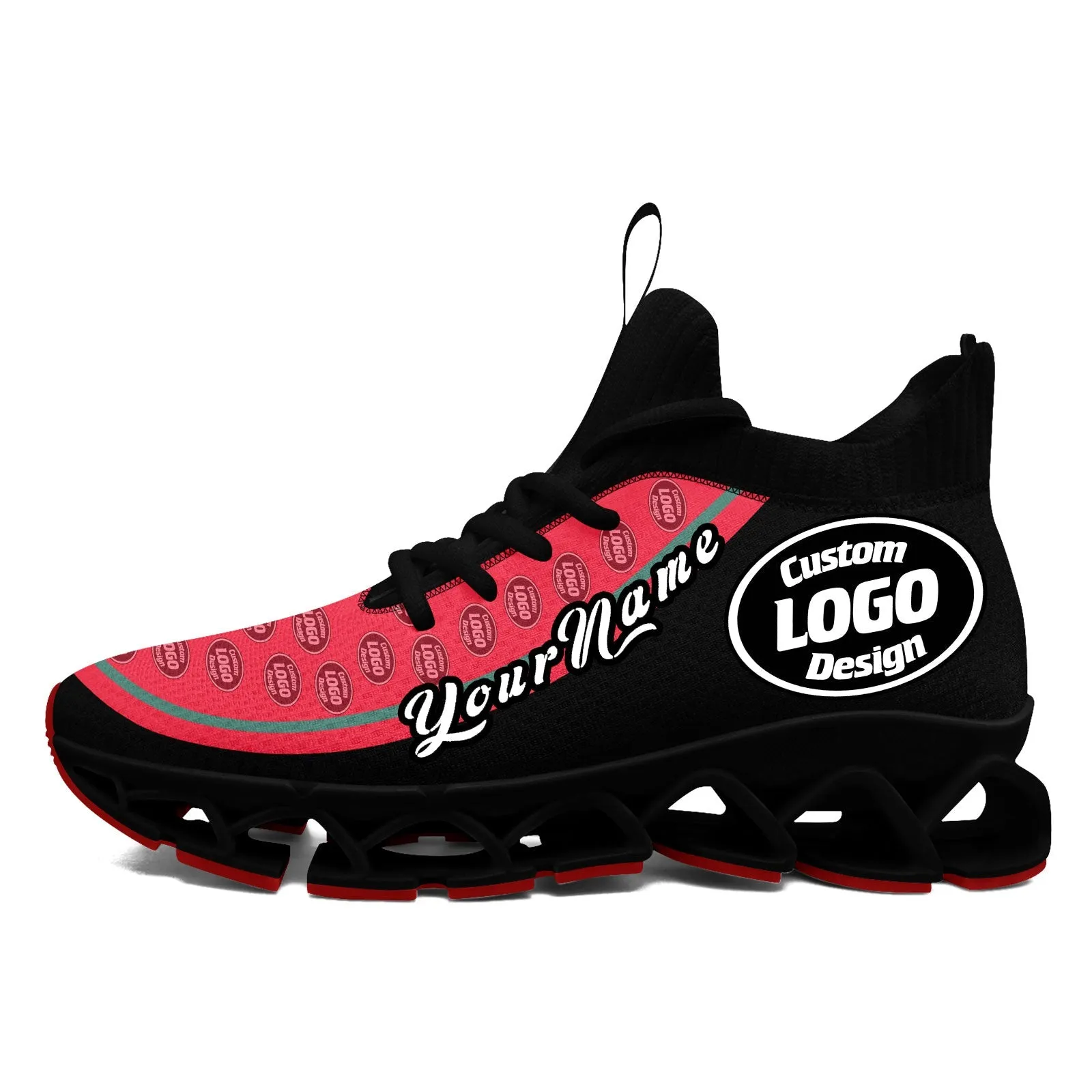 Corporate Gifts,Custom Black Pink Maxsoul Shoes Personalized Sneaker FN030XD-D020388-10