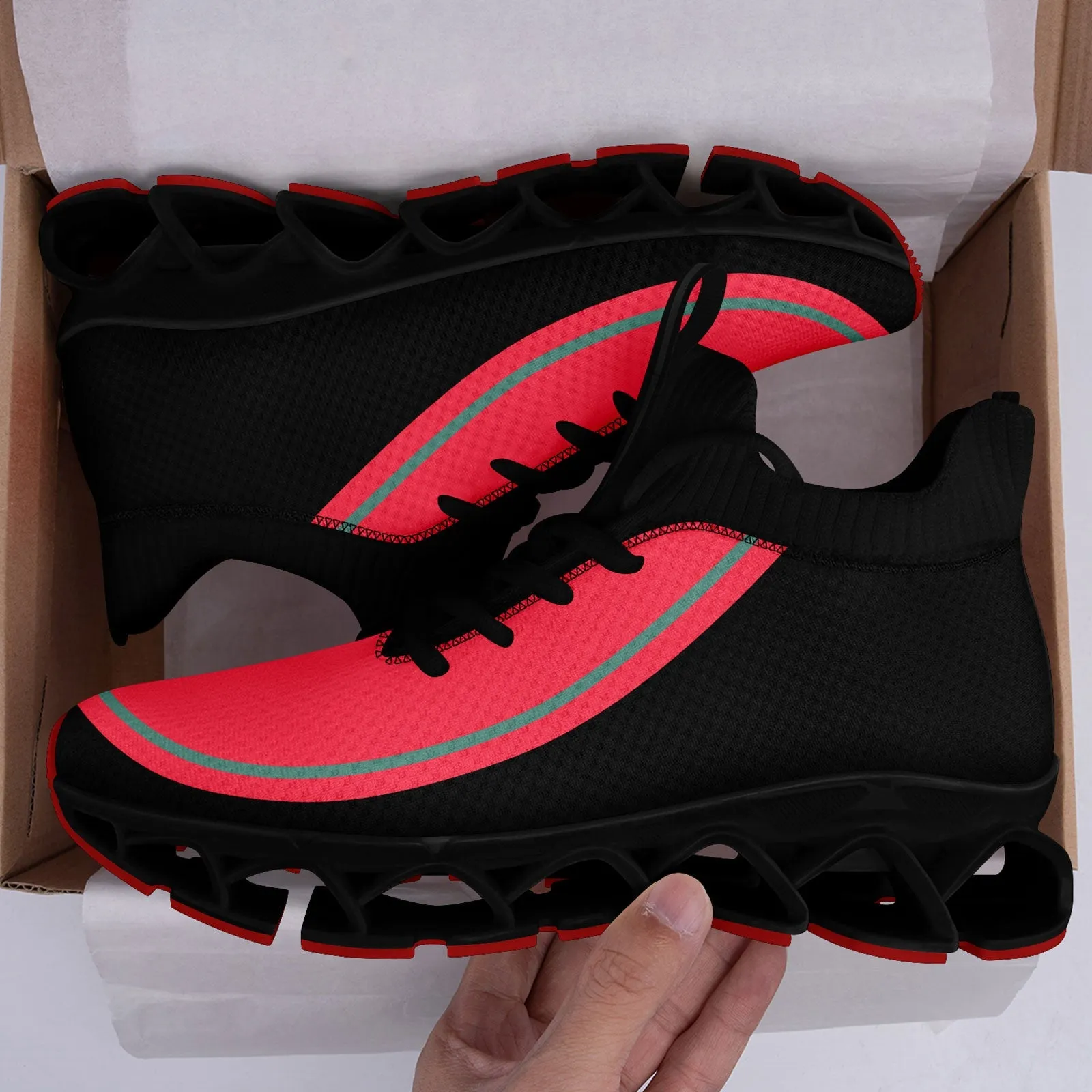 Corporate Gifts,Custom Black Pink Maxsoul Shoes Personalized Sneaker FN030XD-D020388-10