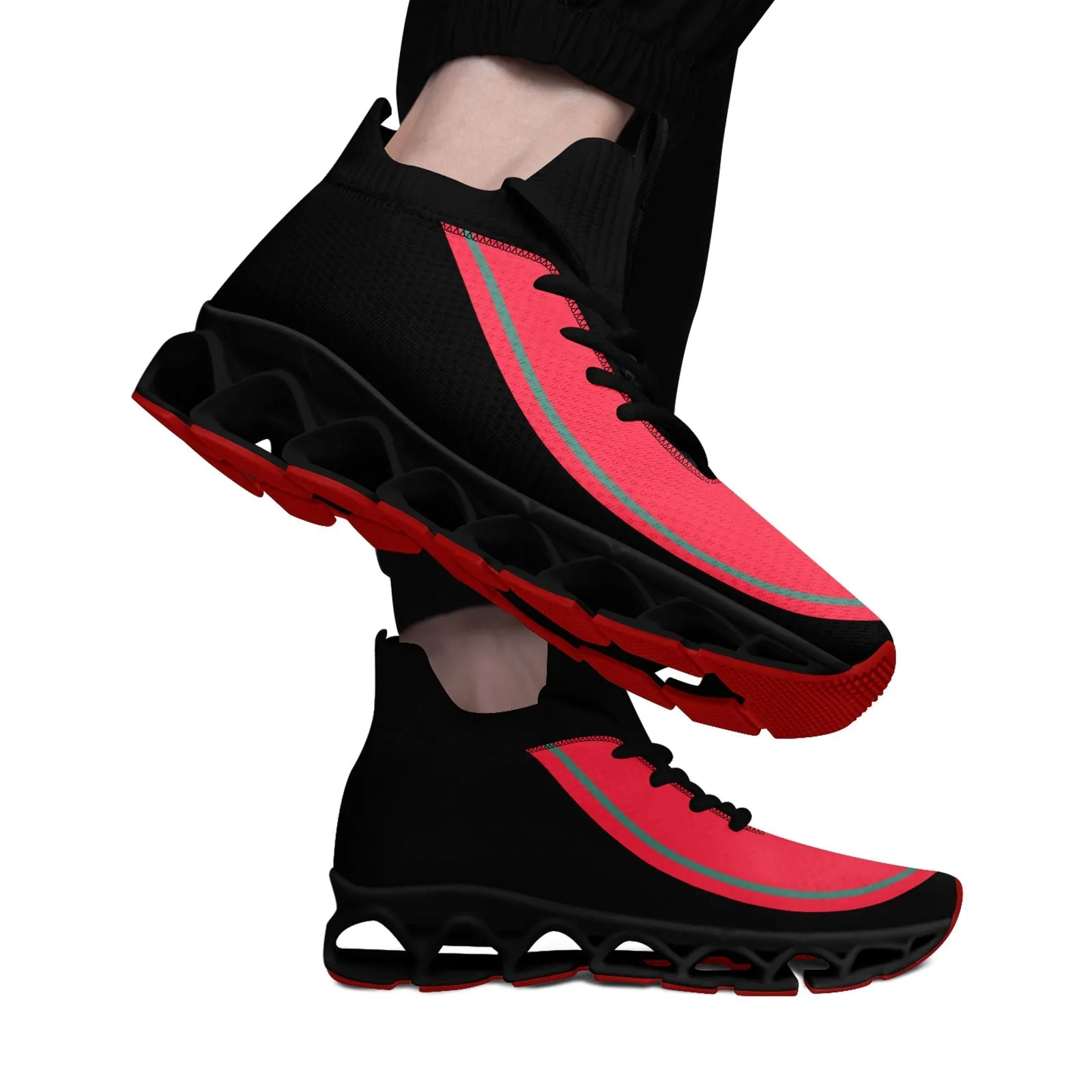 Corporate Gifts,Custom Black Pink Maxsoul Shoes Personalized Sneaker FN030XD-D020388-10