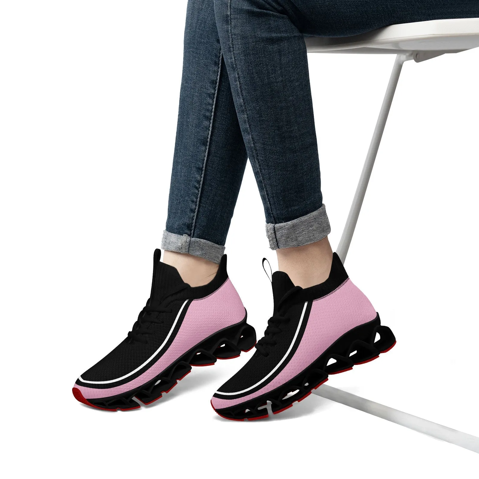 Corporate Gifts,Custom Black Pink Maxsoul Shoes Personalized Sneaker FN030XD-D020388-2
