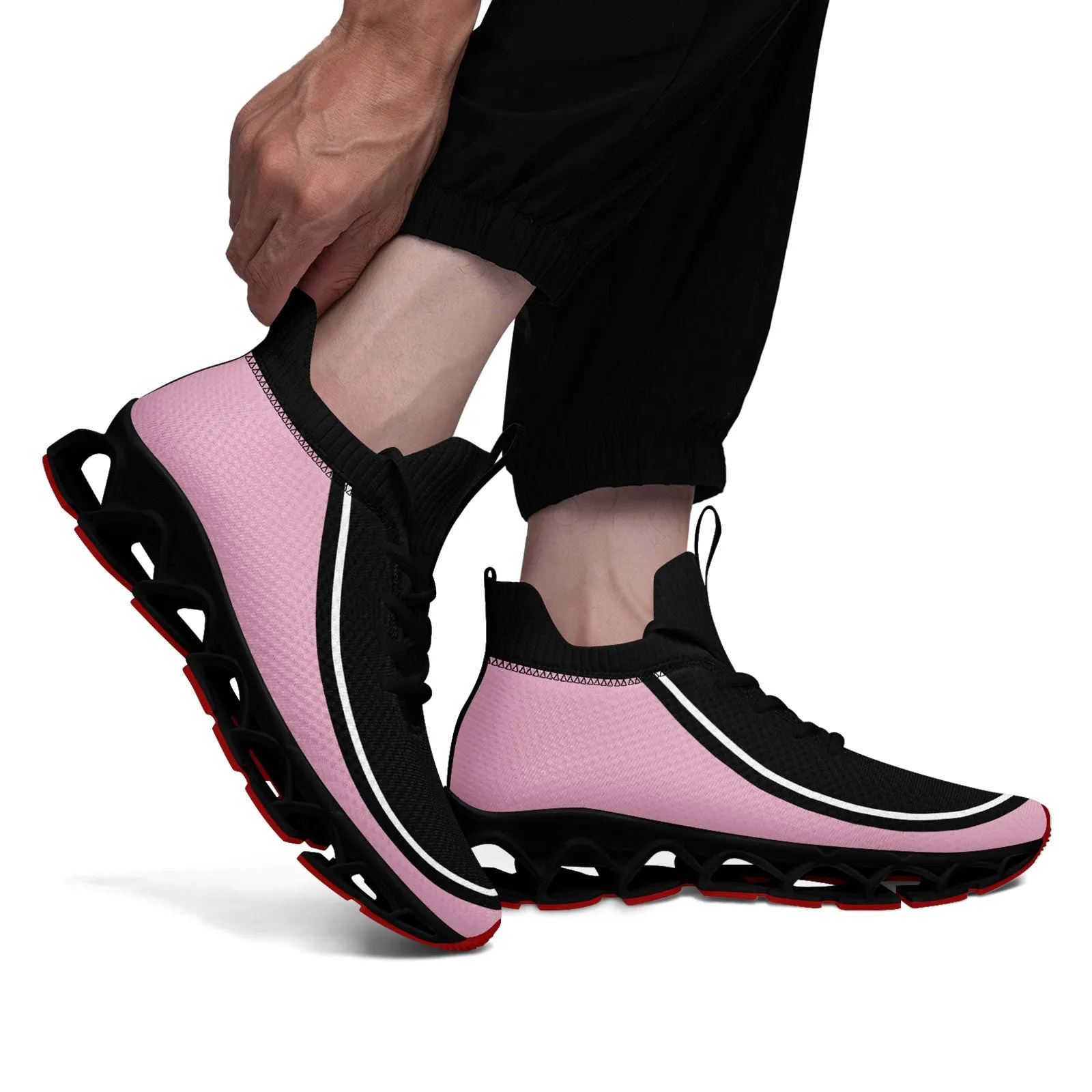 Corporate Gifts,Custom Black Pink Maxsoul Shoes Personalized Sneaker FN030XD-D020388-2