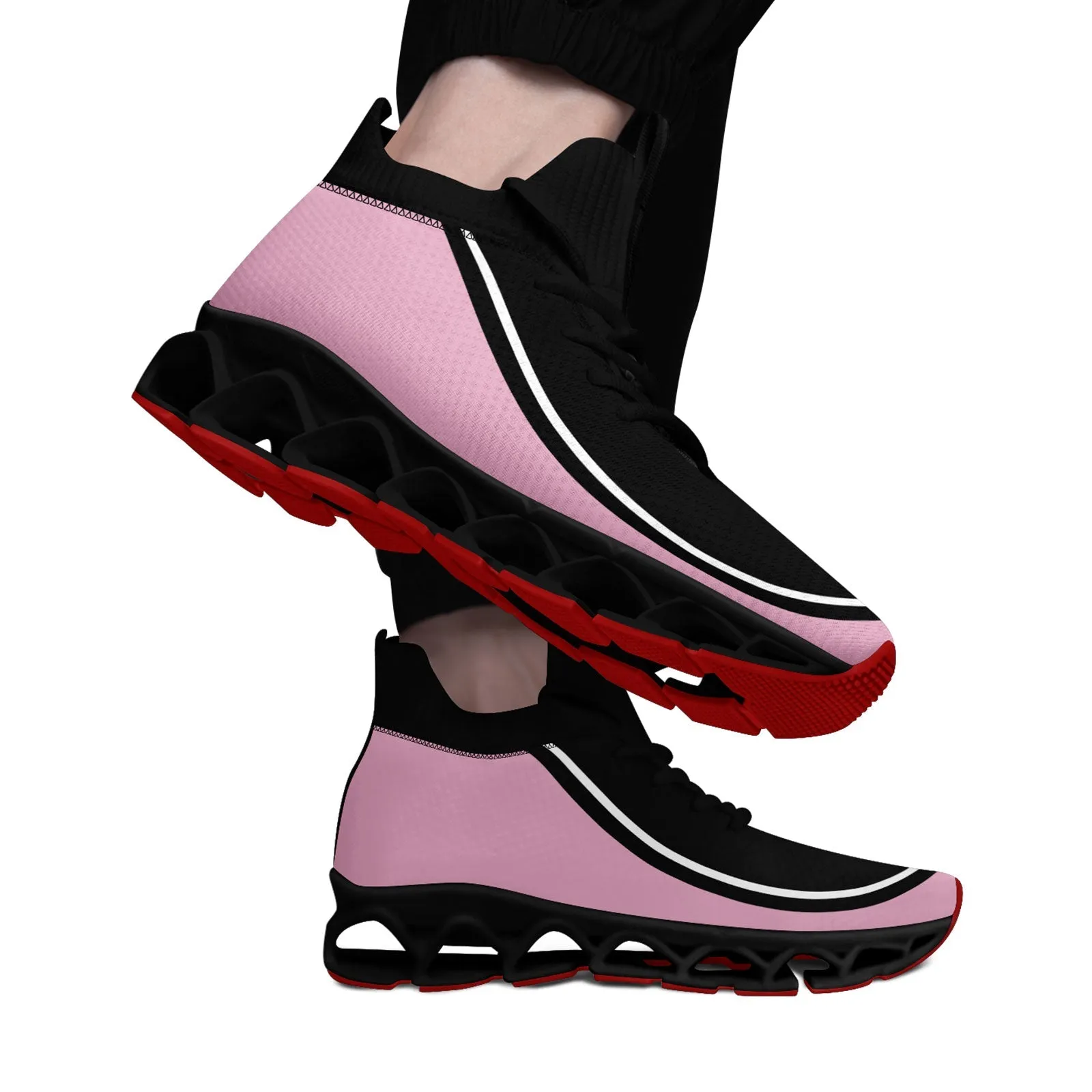 Corporate Gifts,Custom Black Pink Maxsoul Shoes Personalized Sneaker FN030XD-D020388-2