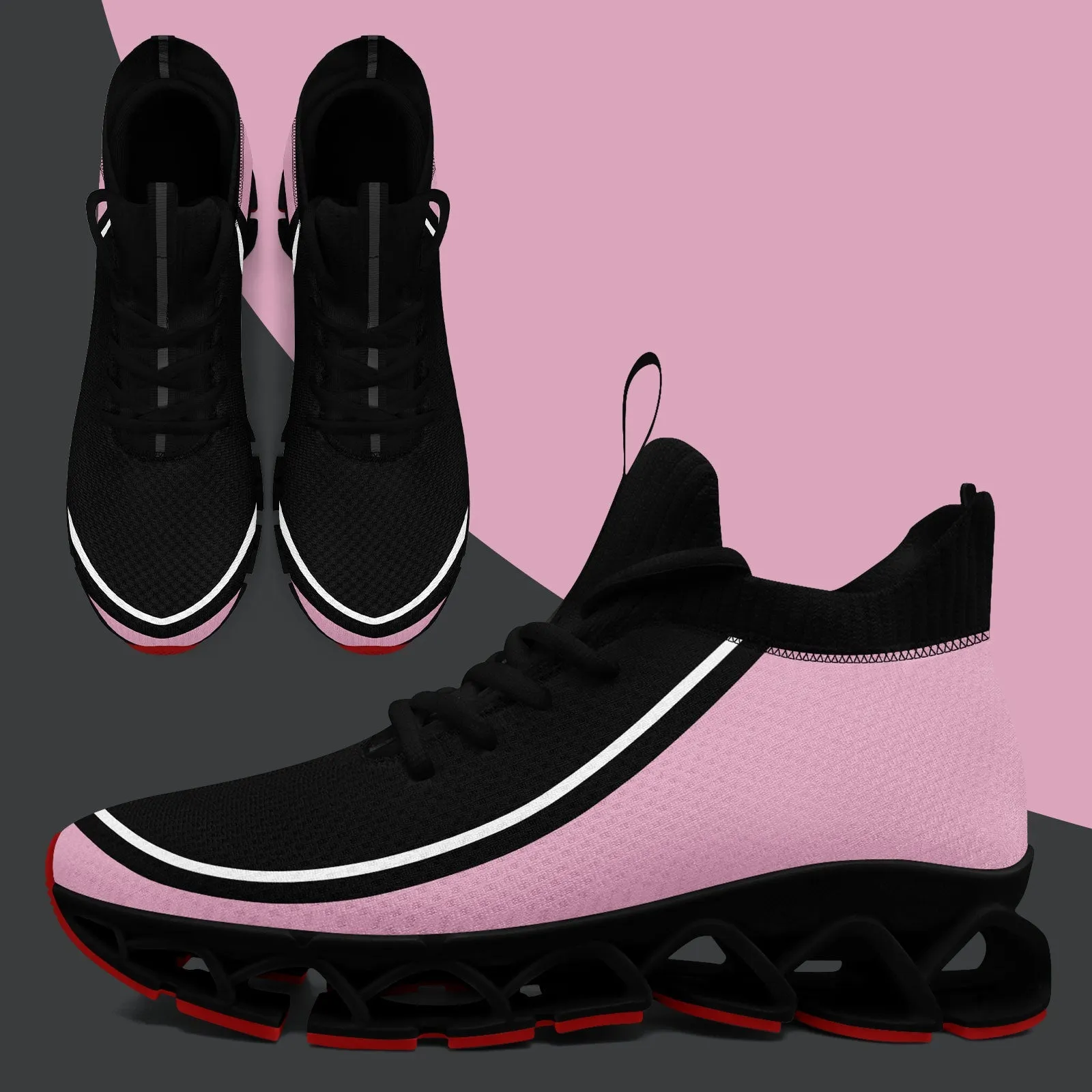 Corporate Gifts,Custom Black Pink Maxsoul Shoes Personalized Sneaker FN030XD-D020388-2