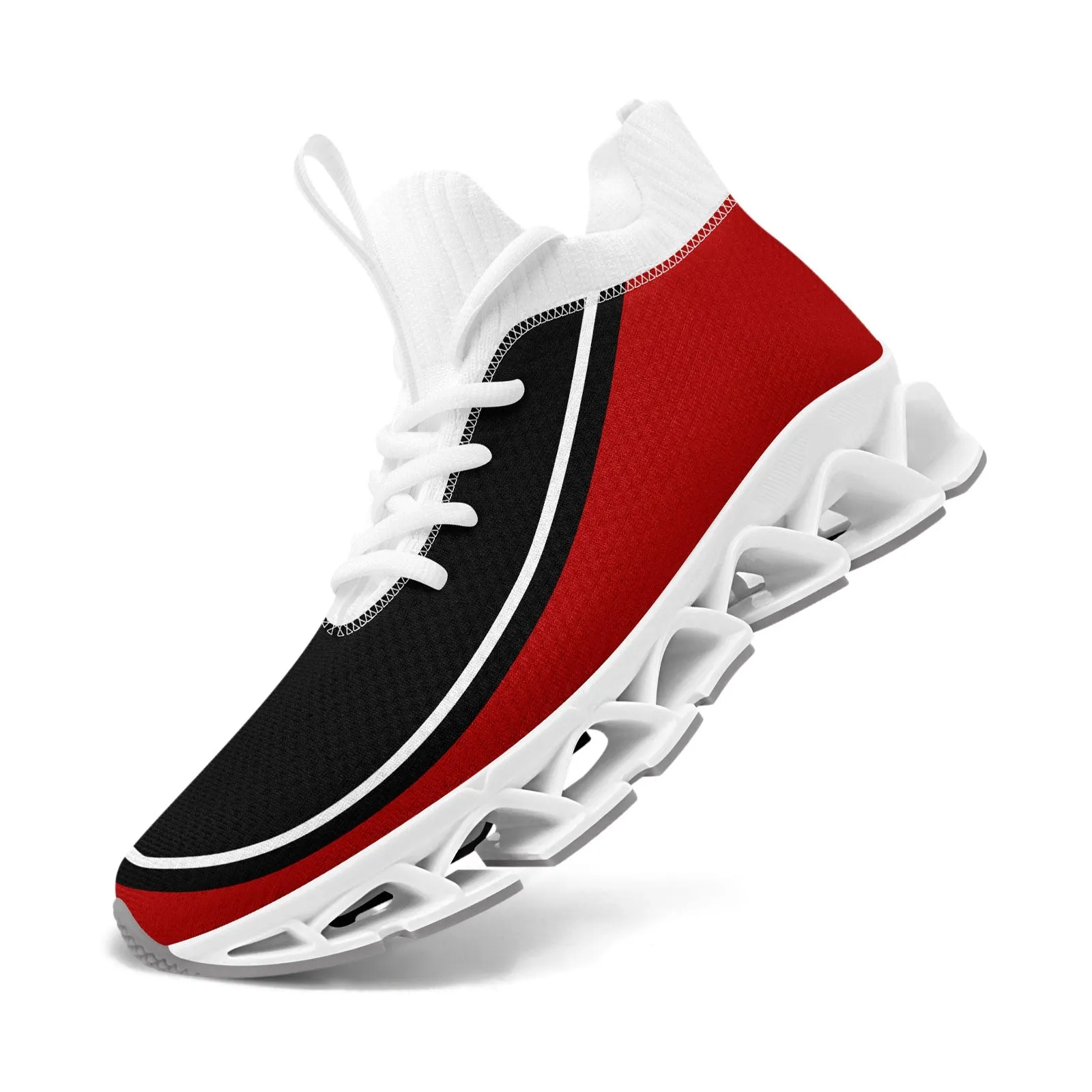 Corporate Gifts,Custom Black Red Maxsoul Shoes Personalized Sneaker FN030XD-D020388-3