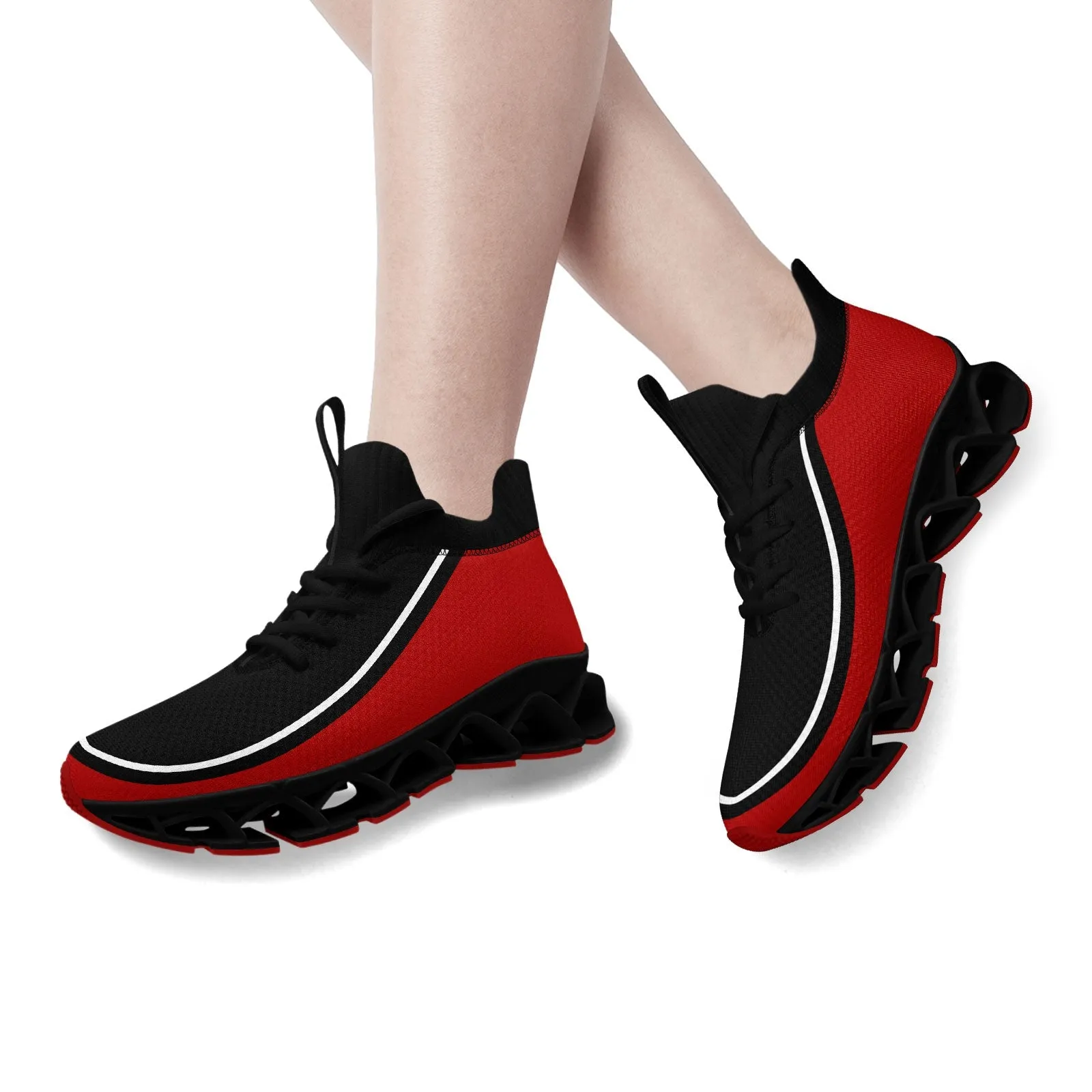 Corporate Gifts,Custom Black Red Maxsoul Shoes Personalized Sneaker FN030XD-D020388-3