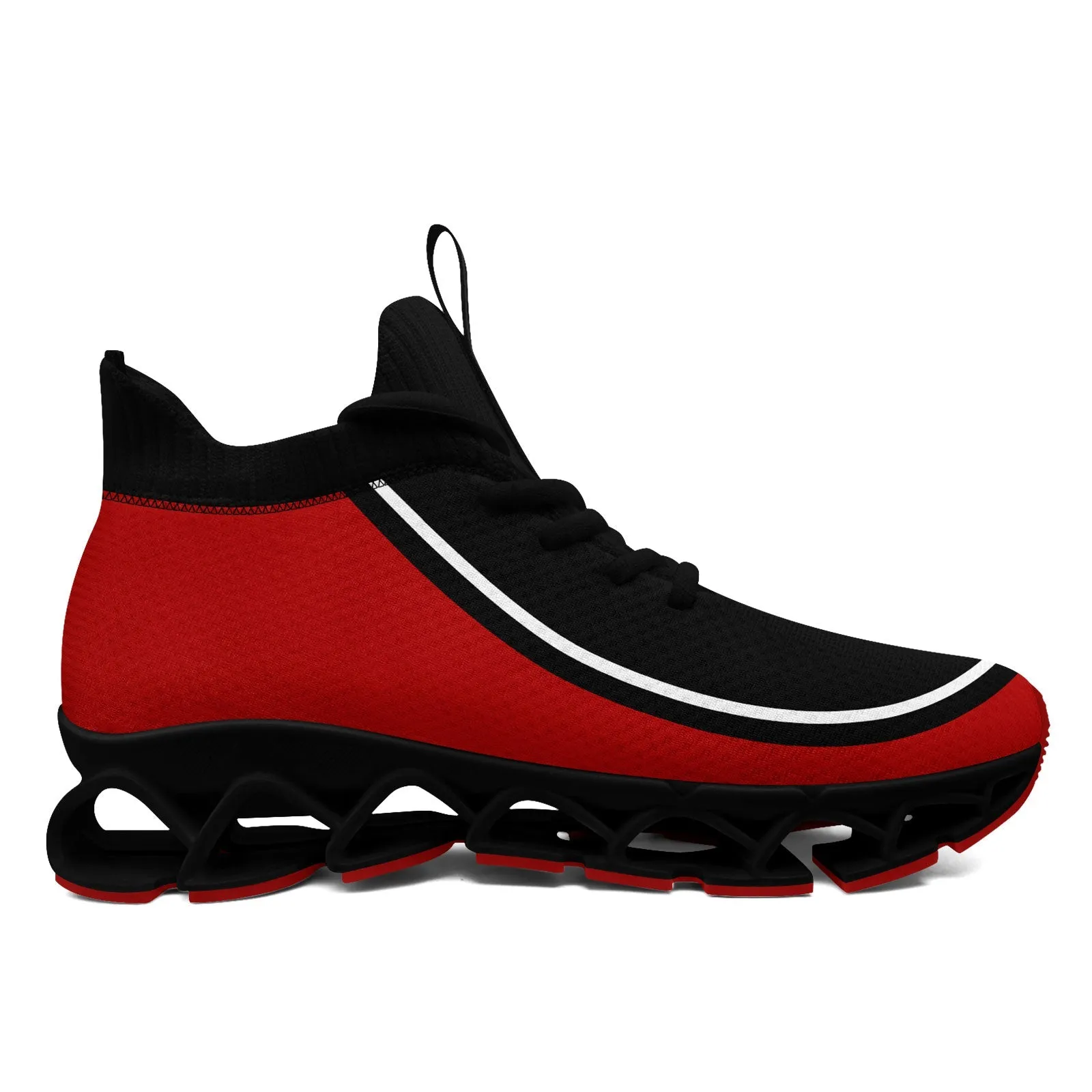 Corporate Gifts,Custom Black Red Maxsoul Shoes Personalized Sneaker FN030XD-D020388-3