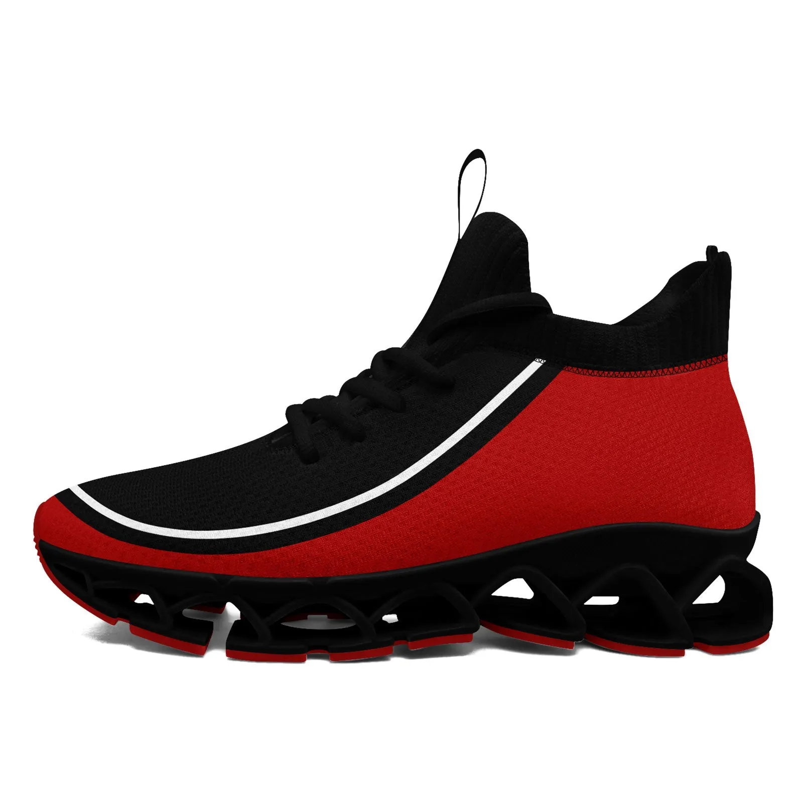 Corporate Gifts,Custom Black Red Maxsoul Shoes Personalized Sneaker FN030XD-D020388-3
