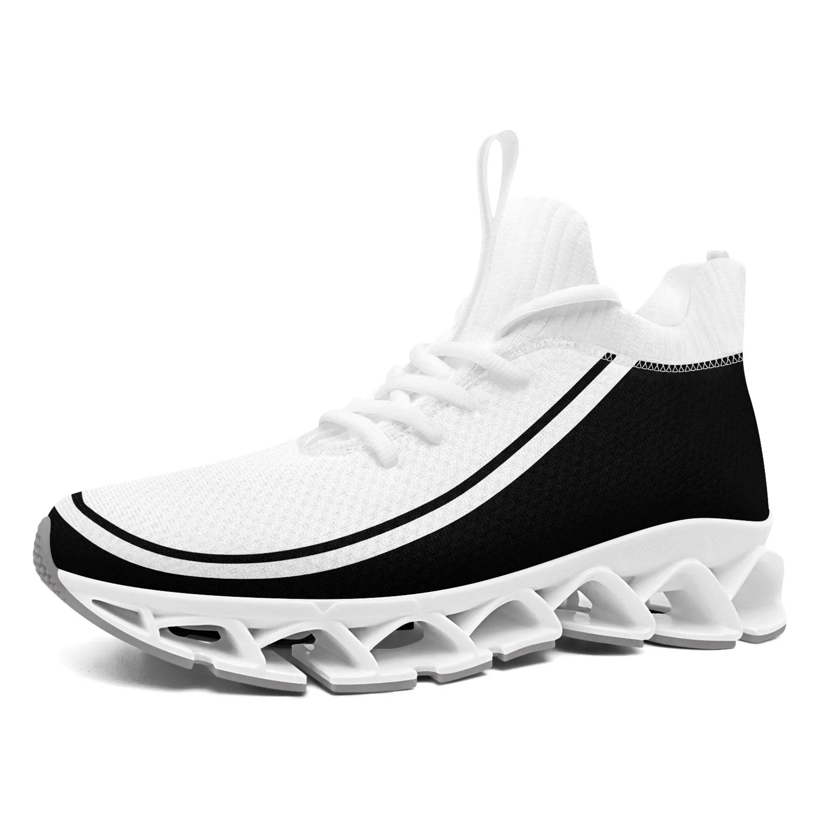 Corporate Gifts,Custom Black White Maxsoul Shoes Personalized Sneaker FN030XD-D020388-8