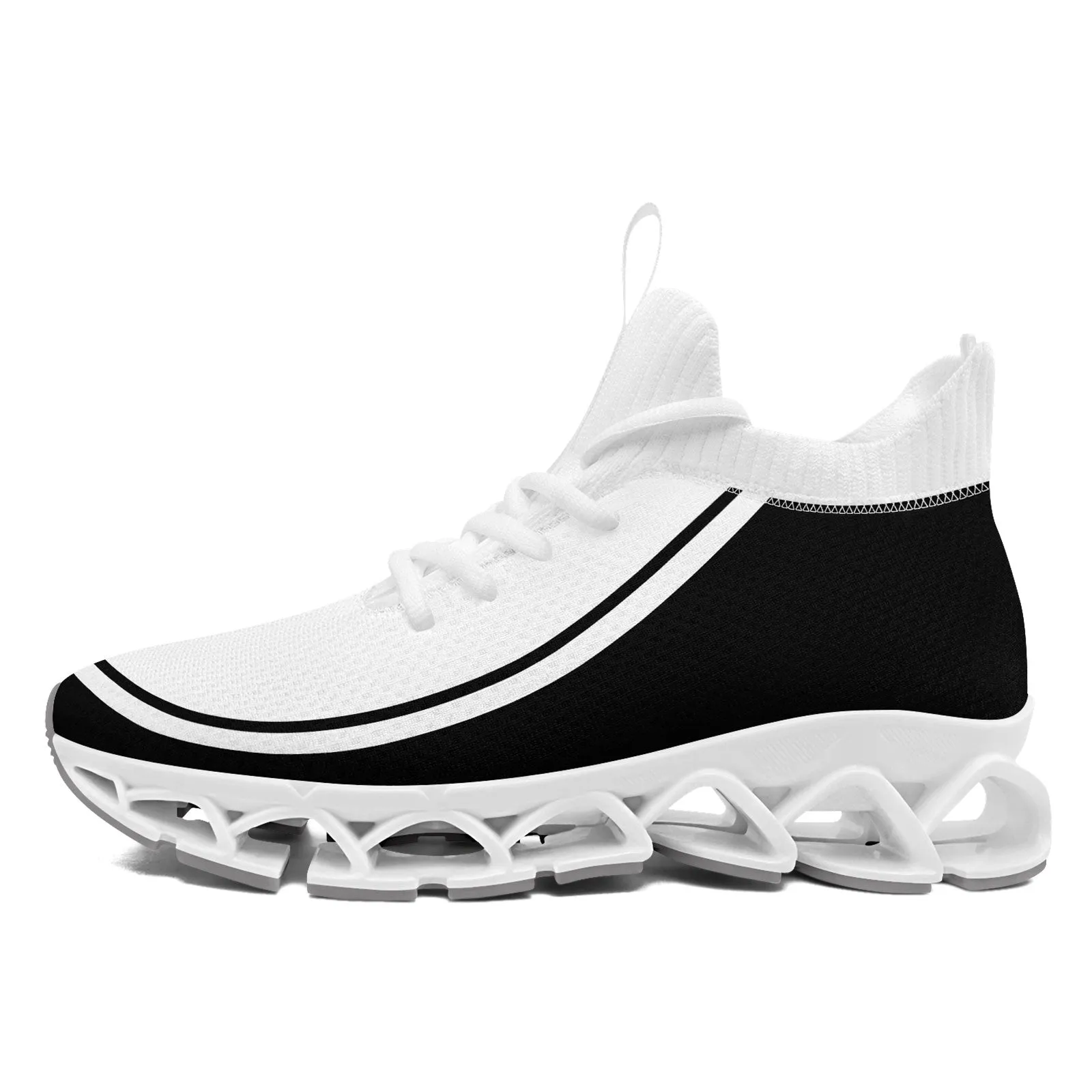 Corporate Gifts,Custom Black White Maxsoul Shoes Personalized Sneaker FN030XD-D020388-8