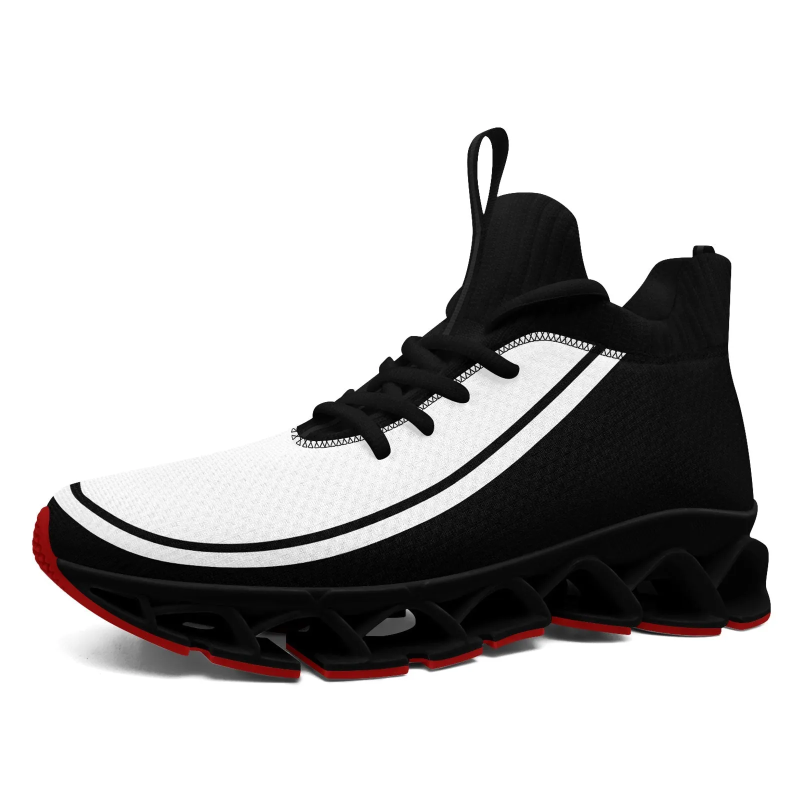 Corporate Gifts,Custom Black White Maxsoul Shoes Personalized Sneaker FN030XD-D020388-8