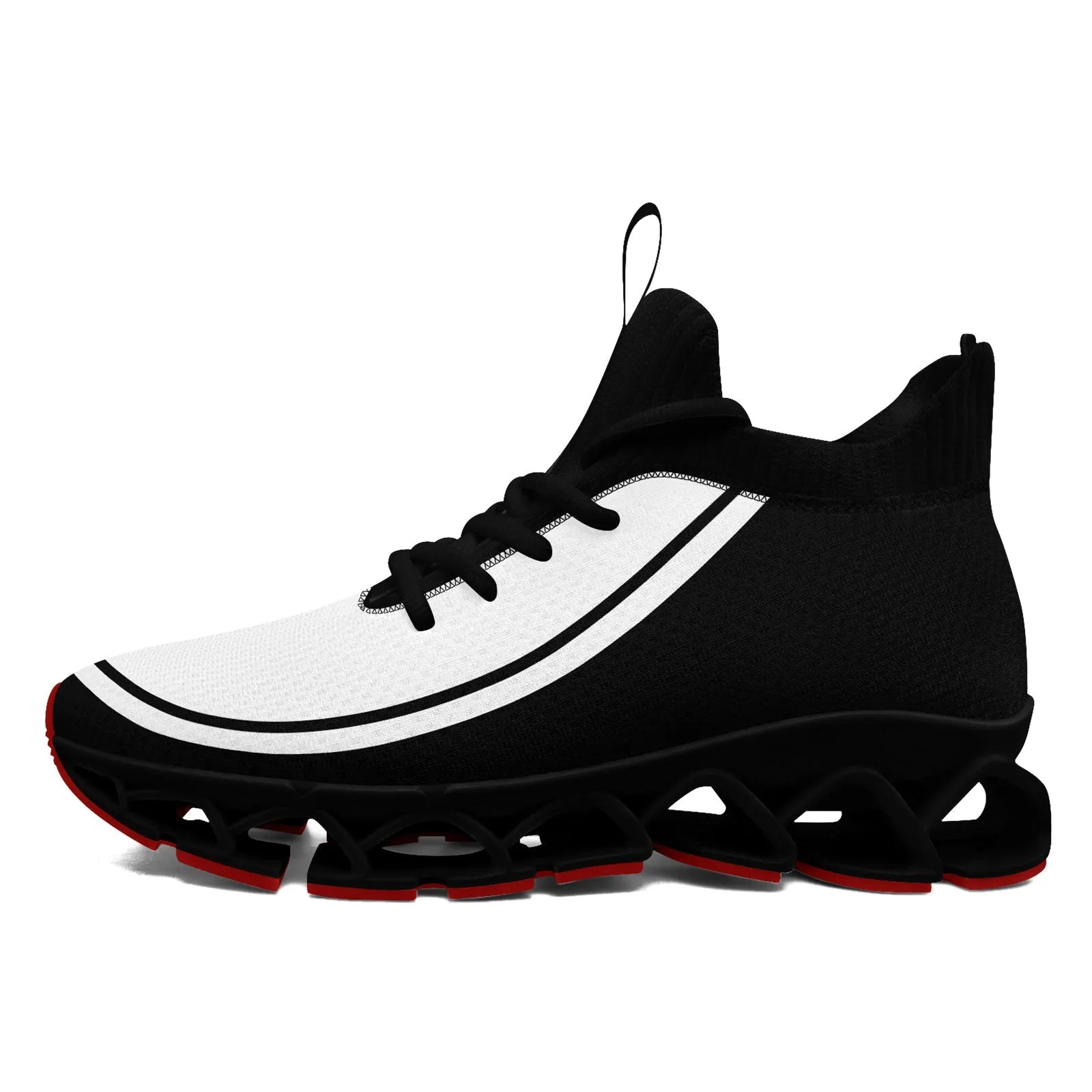 Corporate Gifts,Custom Black White Maxsoul Shoes Personalized Sneaker FN030XD-D020388-8