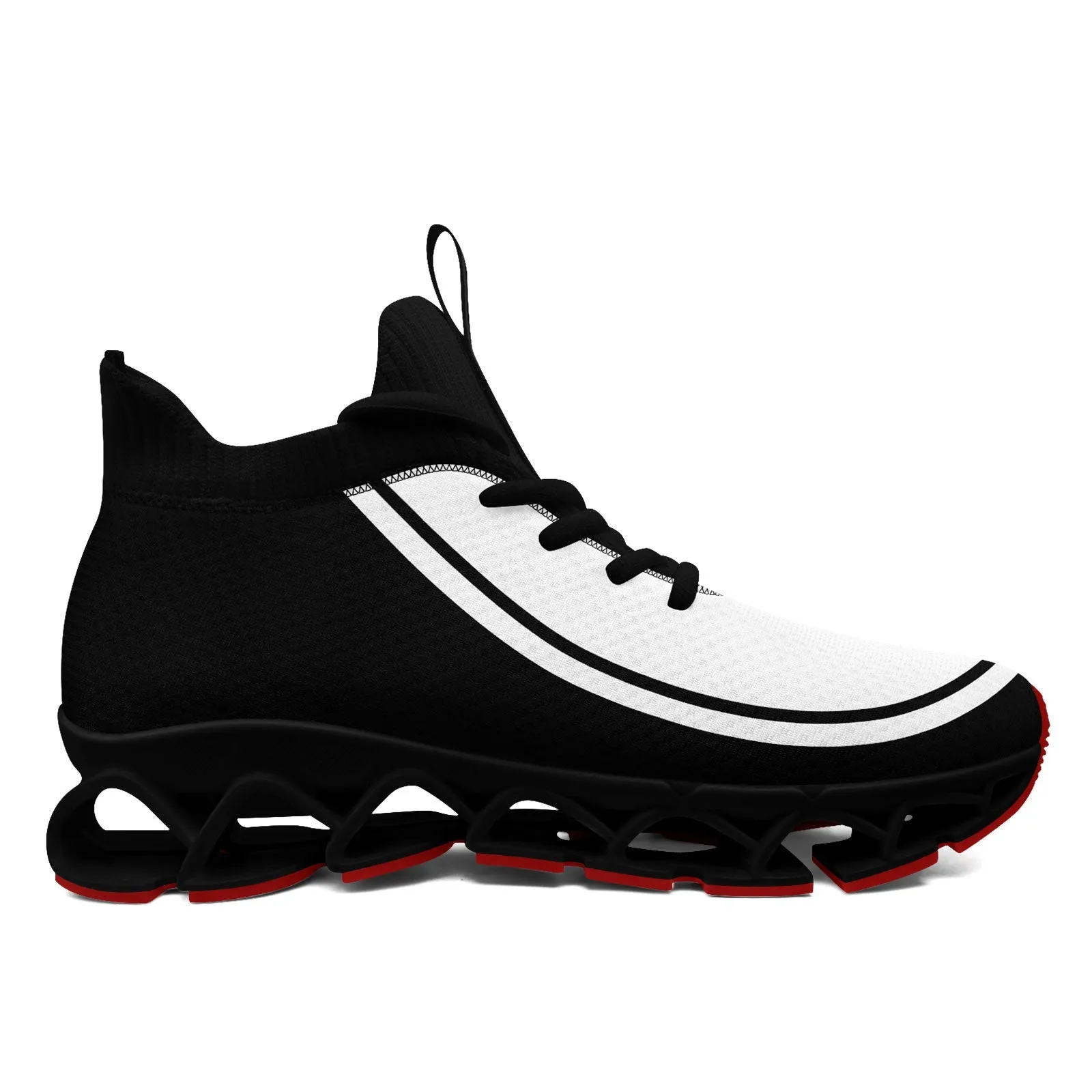 Corporate Gifts,Custom Black White Maxsoul Shoes Personalized Sneaker FN030XD-D020388-8