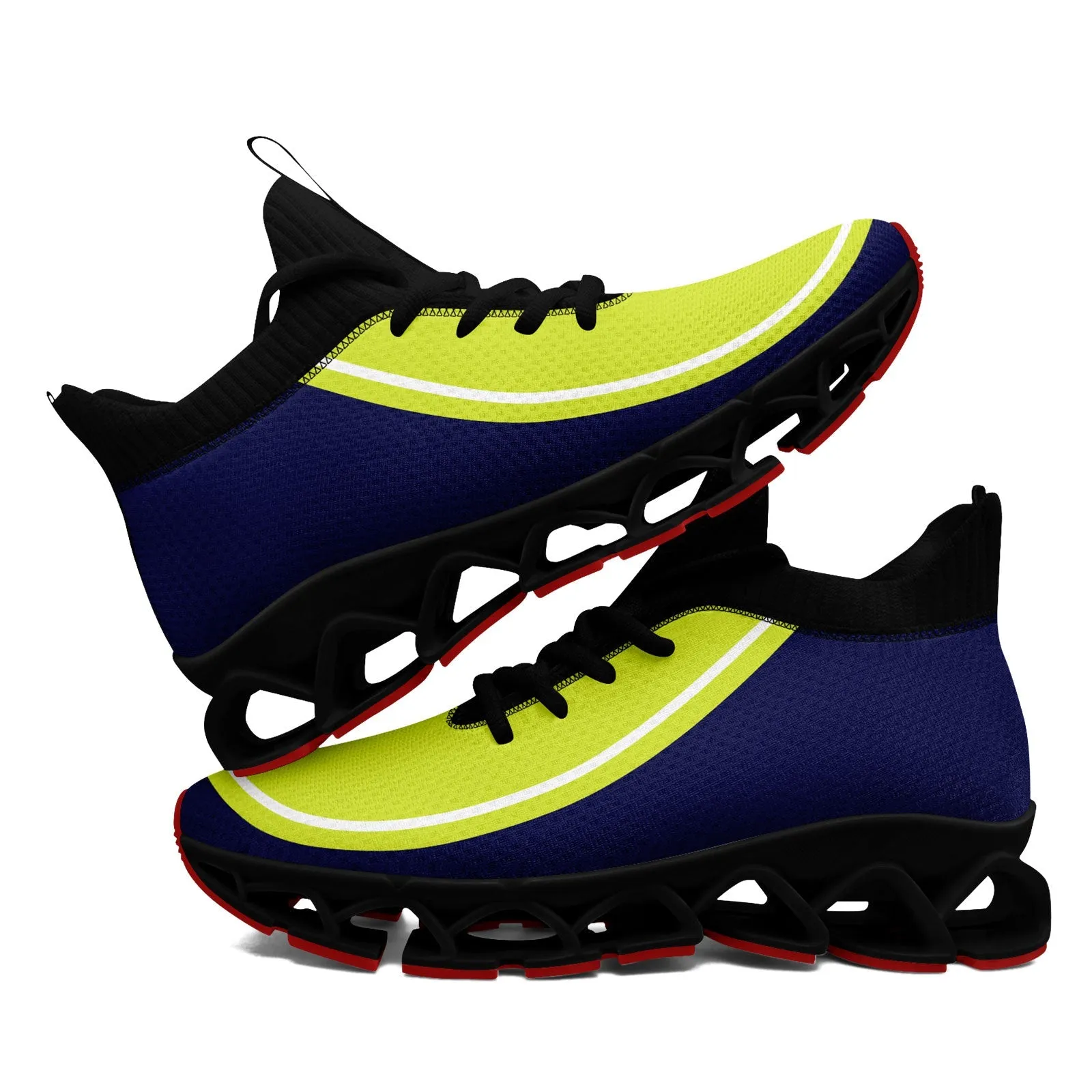 Corporate Gifts,Custom Blue Green Maxsoul Shoes Personalized Sneaker FN030XD-D020388-9