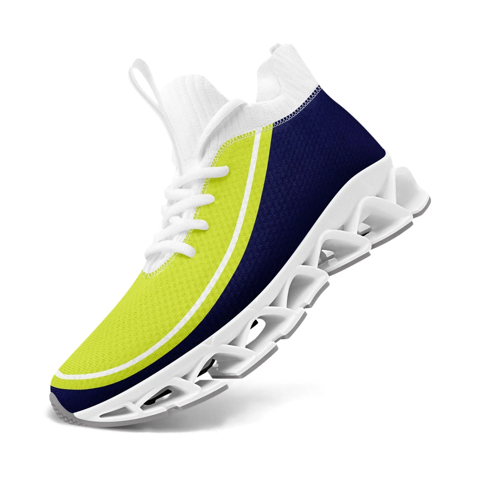 Corporate Gifts,Custom Blue Green Maxsoul Shoes Personalized Sneaker FN030XD-D020388-9