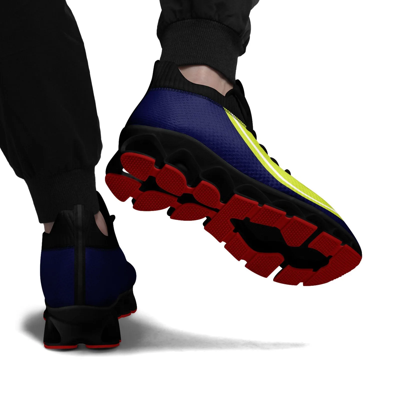 Corporate Gifts,Custom Blue Green Maxsoul Shoes Personalized Sneaker FN030XD-D020388-9