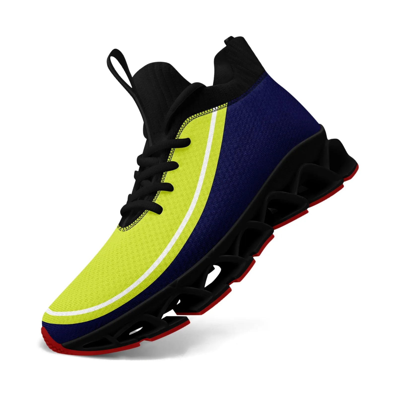 Corporate Gifts,Custom Blue Green Maxsoul Shoes Personalized Sneaker FN030XD-D020388-9