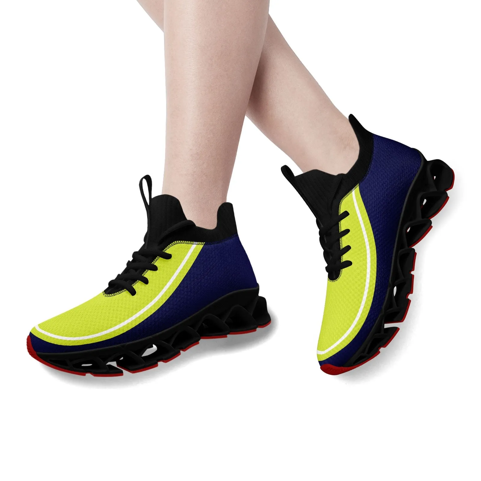 Corporate Gifts,Custom Blue Green Maxsoul Shoes Personalized Sneaker FN030XD-D020388-9