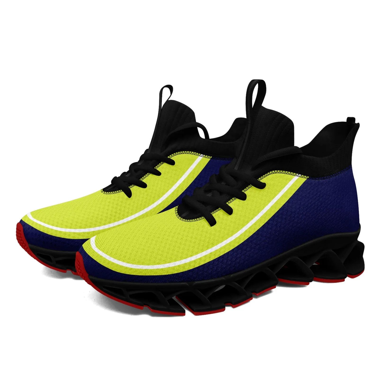 Corporate Gifts,Custom Blue Green Maxsoul Shoes Personalized Sneaker FN030XD-D020388-9