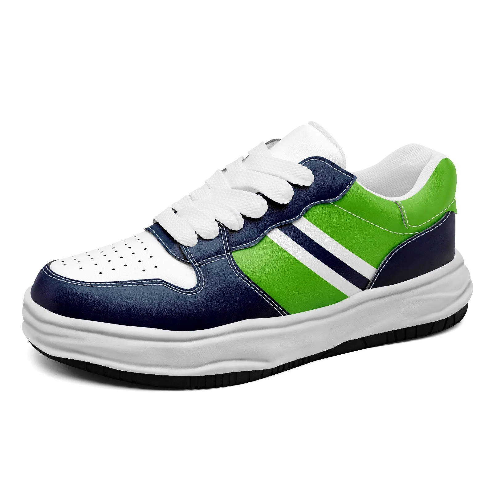 Corporate Gifts,Custom Blue Green Seattle Shoes Personalized Sneaker FN032-D020389-27