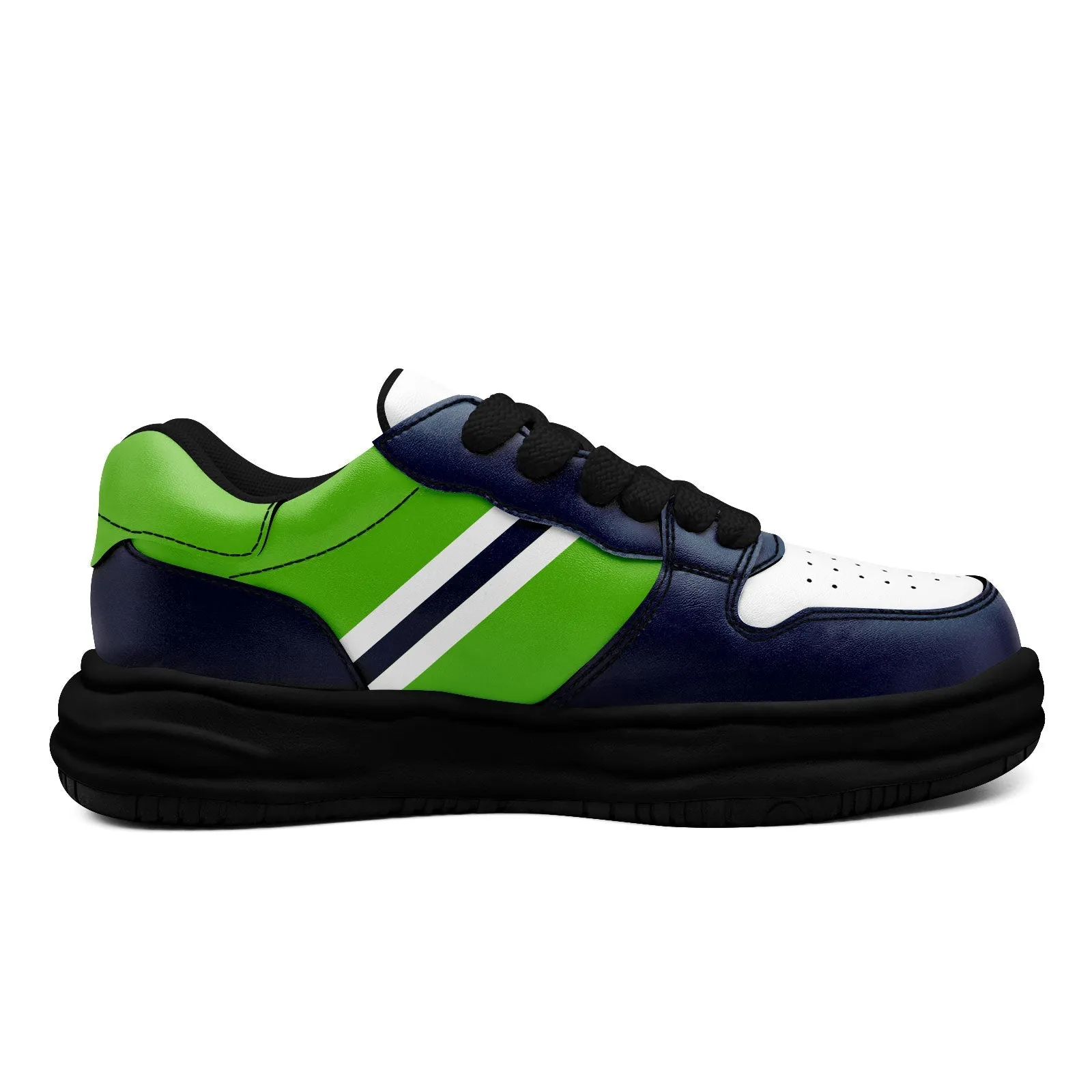 Corporate Gifts,Custom Blue Green Seattle Shoes Personalized Sneaker FN032-D020389-27