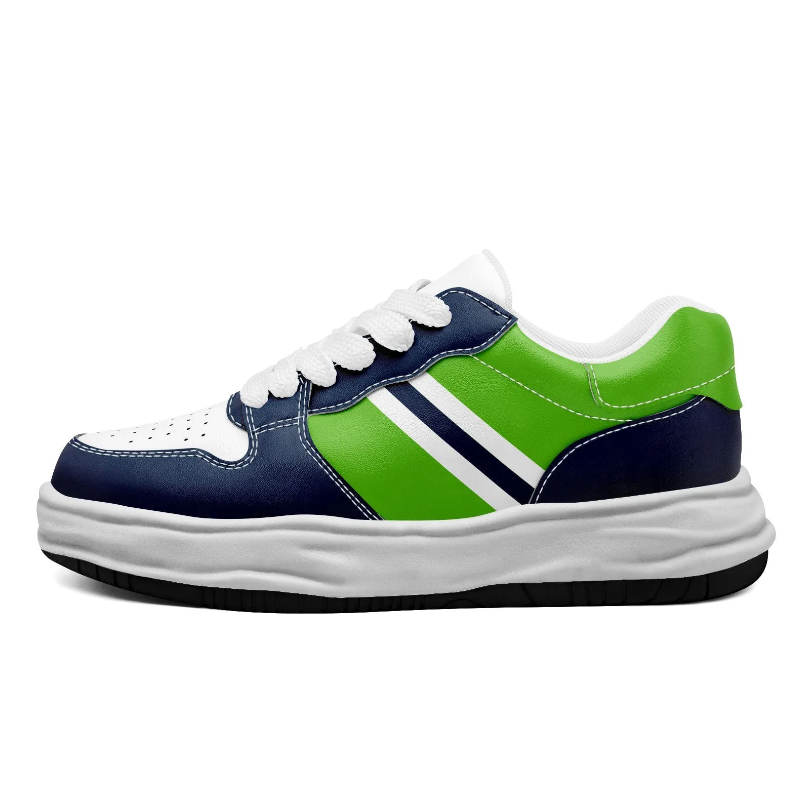 Corporate Gifts,Custom Blue Green Seattle Shoes Personalized Sneaker FN032-D020389-27