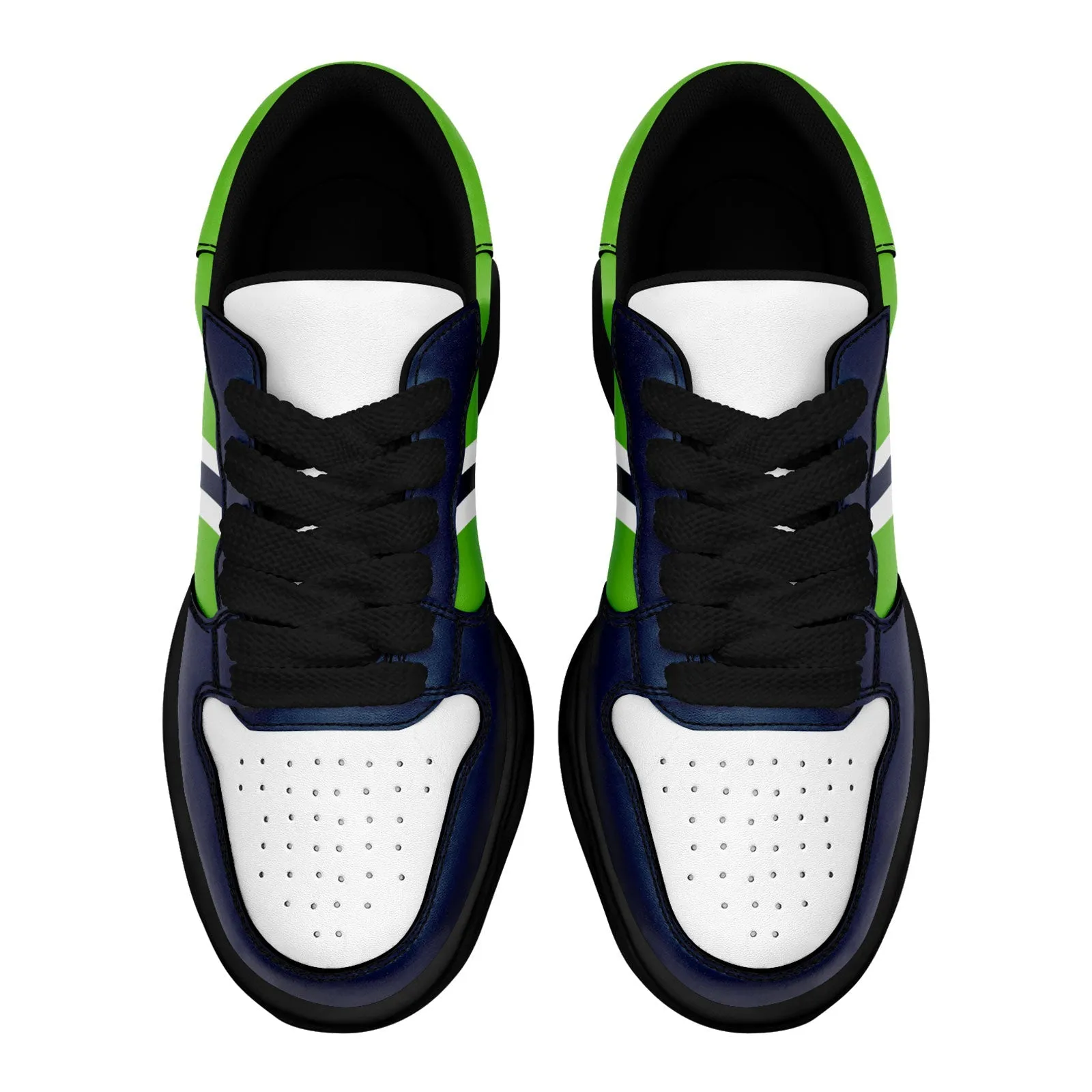 Corporate Gifts,Custom Blue Green Seattle Shoes Personalized Sneaker FN032-D020389-27