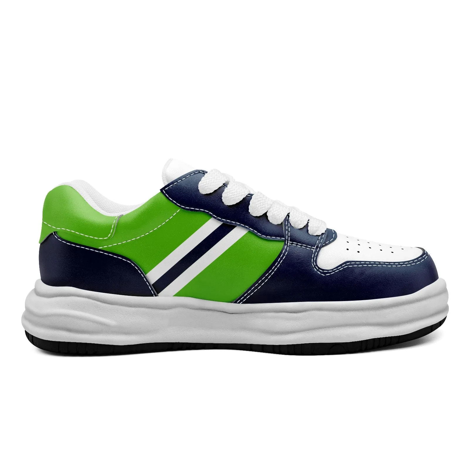 Corporate Gifts,Custom Blue Green Seattle Shoes Personalized Sneaker FN032-D020389-27