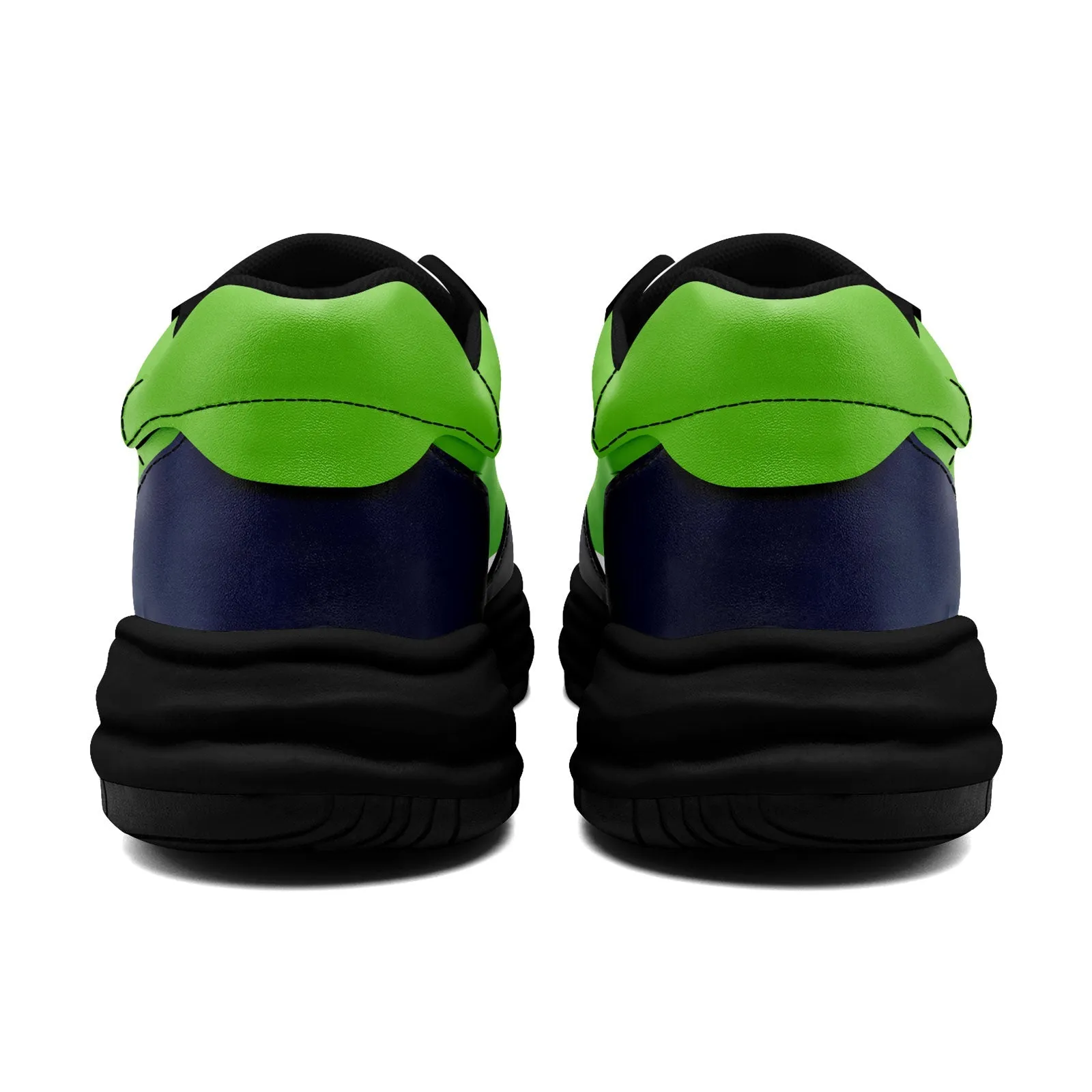 Corporate Gifts,Custom Blue Green Seattle Shoes Personalized Sneaker FN032-D020389-27