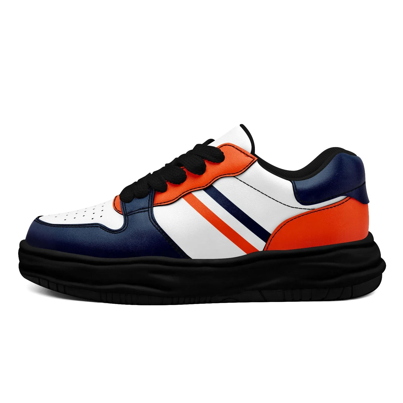 Corporate Gifts,Custom Blue Orange Denver Shoes Personalized Sneaker FN032-D020389-10